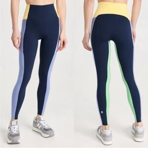 Sweaty Betty Colorblock Power High Waist Side Pocket Leggings size 6 full lenght